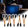 5Pcs 5cm 30Core Servo Y Extension Cord Leads Wire for Model Car and Fixed Wing Aircrafts Remote Controls Servo Wire view 3