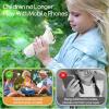 2in Screen Handheld Microscope, 2MP 100 to 1000X Zoom Real Time HD Imaging Microscope with 8 LEDs Portable Digital Magnifying Glass for Kids (White) view 4