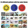 DENGWANG Dinosaur Projector Flashlight, Portable Dinosaur Projector Flashlight - 3 Discs 24 Images, Night Light Technology Toy, Projectable onto Bedroom, Ceiling, Wall and Tent (Space Technology) view 4
