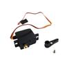 17G Servo with Arm Replacement for MN78 1/12 RC Car Crawler 4x4 Remote Control Truck Upgrade Accessory- Black Arm view 1
