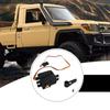 17G Servo with Arm Replacement for MN78 1/12 RC Car Crawler 4x4 Remote Control Truck Upgrade Accessory- Black Arm view 3