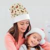 SPEPDEEC Deluxe Christmas Party Hat for Adults Merry Christmas Deer Elk Art, Soft Plush Santa Hat for Holiday Events, Office Parties & Festive Family Gatherings view 4