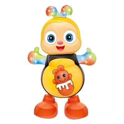 Dancing Bee for Kids | Musical Electric Toys Bee Toy - Electronic Cartoon Preschool Learning Toys, Educational Interactive Singing Animal with Lights & Music