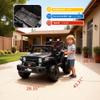 12V Kids Electric Ride-on Truck, Parent Remote Control Kids' Car | 3 Speeds (Max 6MPH), Safety Belt, Suspension, LED Lights, Music for Ages 2-8 view 3