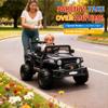 12V Kids Electric Ride-on Truck, Parent Remote Control Kids' Car | 3 Speeds (Max 6MPH), Safety Belt, Suspension, LED Lights, Music for Ages 2-8 view 4