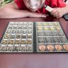 Culnflun 250 Pockets Album - Collecting Book with 10 Pages, Grid Holder for Pounds Pence Cents Dollars, Album Collection Book Collecting Holder Book (Brown) view 4