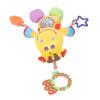 Aqur2020 Soft Plush Stroller Toy with Ringing Bell, Cartoon Animal Design, Hanging Rattle for Crib view 3