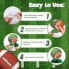 10 PCS Football Party Decorations, PureGuard Football Honeycomb Centerpieces Table Decorations Table Toppers for Football Birthday Party Favors Sports Party Decor view 4