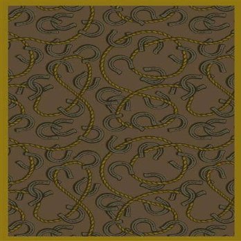 Rodeo Dark Dust 5 ft.4 in. x 7 ft.8 in. WearOn Nylon Machine Tufted- Cut Pile Whimsy Rug