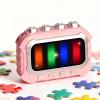 JISADER Rhythm Game Machine Kids Handheld Games Fast Press Push Game Rhythm Toys for Music Lovers, Pink view 3