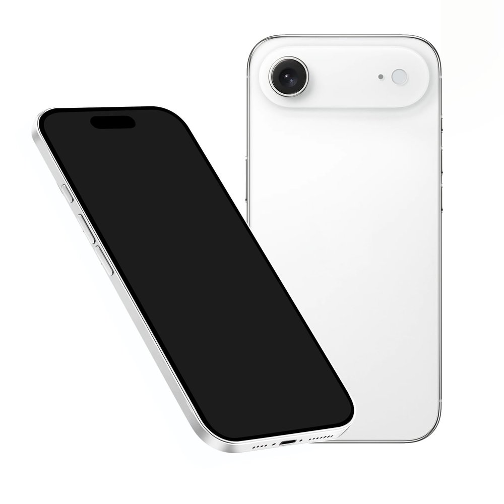 Bzuanbd Fake Phone Dummy PropPhone, BlackScreen Decoy PhonePear PhoneNon-Working Phone17Pro Max 17Air, Display Phones Look Like Real Phonepro max 17 (17Air,White,Black Screen) Prop Mobile Phone