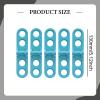 Cardboard Construction Tools 5pcs Kids Building Connection Hinges Adjustable Angle DIY Projects Blue view 3