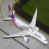 GeminiJets G2HAL1403 Hawaiian Airlines Boeing 787-9 N781HA; Scale 1:200 view 1