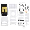 313mm Wheelbase RC Car Body Shell Accessory, 1/10 RC Car Body Shell, Customizable Design with Removable Fenders, Compatible with SCX10 II 90046 90047, Durable ABS Plastic view 1