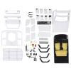 313mm Wheelbase RC Car Body Shell Accessory, 1/10 RC Car Body Shell, Customizable Design with Removable Fenders, Compatible with SCX10 II 90046 90047, Durable ABS Plastic view 2
