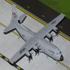 GeminiJets G2AFO1473 U.S. Air Force C-130J Hercules Keesler AFB; Scale 1:200 view 1