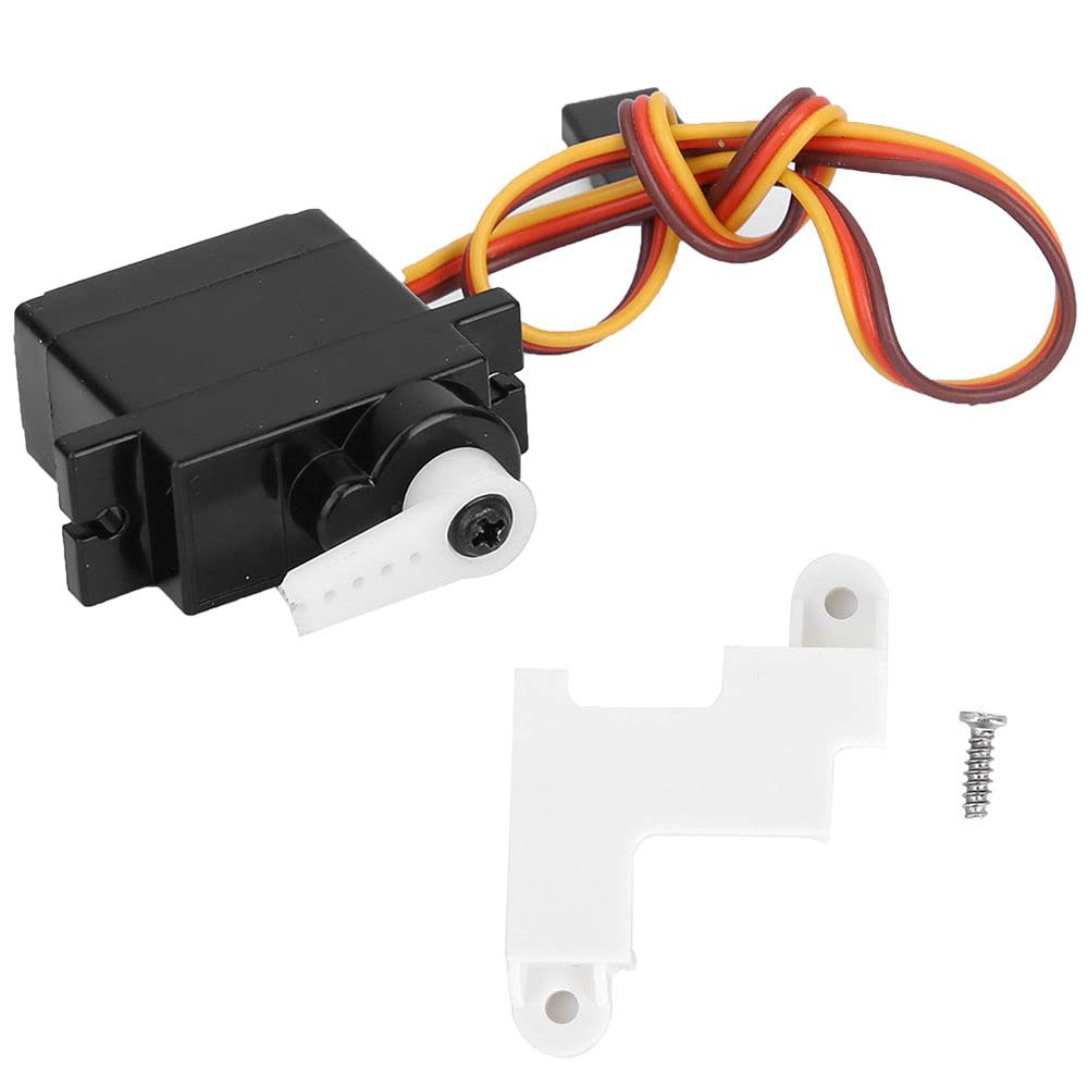 10Pcs Servo with Fixed Cover Spare Parts, Replacement for FT009 Brushless RC Boat, Plastic Material, Enhanced Control Ability, Easy Installation for RC Boat Accessorie