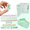 American Mahjong Set, Ocean Coastal Barrier Island Tiles, 160 Tiles, Includes Brochure and Embroidered Nylon Bag, Middle and Main Mahjong, Beautiful Quality Acrylic view 1