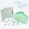American Mahjong Set, Ocean Coastal Barrier Island Tiles, 160 Tiles, Includes Brochure and Embroidered Nylon Bag, Middle and Main Mahjong, Beautiful Quality Acrylic view 2