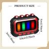 JunZheHub Rhythm Game Machine Rhythm Toys Fast Press Push Game Kids Handheld Games, for Teens, Black view 2