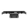 3 Set RC Front Bumper Aluminum Alloy, High Strength RC Car Bumper, Lightweight Abrasion Remote Control Car Front Bumper with Accessories, for RC Car Replacement Parts (Silver Black) view 2
