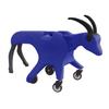 7K Lil Something Roller Roper Dummy with Off-Road Wheels - Blue view 2