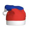 Adult plush Christmas hat YYHWHJDE Russian Flag Printing soft and comfortable for parties dances Halloween view 1