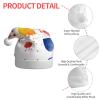 Adult plush Christmas hat YYHWHJDE Stains of Watercolor Paint Splatters Printing soft and comfortable for parties dances Halloween view 4