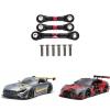 Compatible with Tamiya for TT-02 TT-02T 1/10 Remote Control Cars Upgrades Parts Accessories 3Pcs Steering Link Rod Servo RC Car Accessories view 2