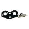 For Axial For SCX10 90047 For Wrangler 1/10 Aluminum Alloy Dual Motor Mount Kit RC Crawler Car Truck Model Upgrades Parts Rc Upgrade Components(Black) view 1