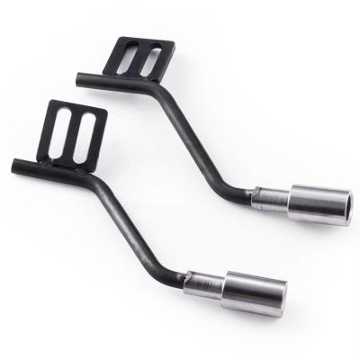For Axial For SCX10 II 90046 1/10 Metal Exhaust Pipe Tail Throat RC Crawler Car Truck Upgrade Repair Parts Rc Upgrade Components