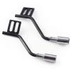 For Axial For SCX10 II 90046 1/10 Metal Exhaust Pipe Tail Throat RC Crawler Car Truck Upgrade Repair Parts Rc Upgrade Components view 1