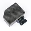 Carbon Fiber Receiver Box Lid Kit for Arrma 6S 1/8 Typhon/Kraton/Notorious/Outcast/Mojave,ARA320604 7mm Thick Waterproof Dust-Proof Receiver Box Cover with Rubber Gasket Seal Set Upgrades Replace Part view 3