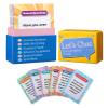YooNotee 112 Pcs Let's Chat Conversation Cards, Dementia Activities for Seniors, Alzheimers Activities for Dementia Patients, Alzheimers Gifts for Elderly, Memory Games for Adults view 1