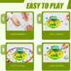 QTLJJBY Marble Balance Game, Wobble Marble Game, 60 Pieces Glass Marbles view 3