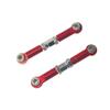 1/14 Scale RC Car Parts Metal Front Steering Rod Upgrade for H14BM 14209 14210 Compatible with Remote Control Accessories(Red) view 1