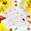 Hoolerry 30 Pcs Scavenger Hunt for Kids Road Trip Game Car Spring Summer Wedding Scavenger Hunt Cards Travel Activities Camping Games Outdoor Indoor Seek Activity for Kids Adults (Spring) view 3