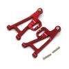 Compatible with M-jx 14210 14209 1/14 RC Remote Control car Metal Modified Parts Front and Rear Swing arms(Burgundy) view 1