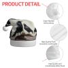 Adult plush Christmas hat WHJSSF Crow Birds Printed soft and comfortable for parties dances Halloween view 4