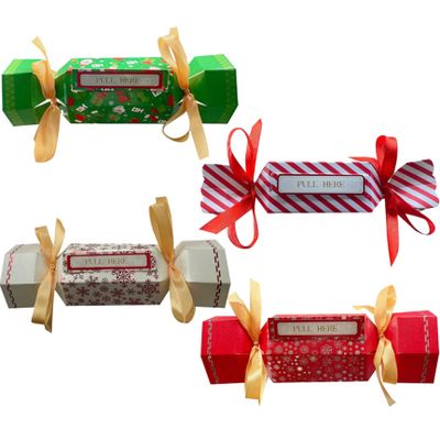 4PCS Christmas Money Holders for Cash Funny Surprise Money Boxes for Cash Pull Creative DIY Pull Box Ideas for Christmas Kids and Adults Gifts Holders for