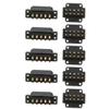 5Pairs VTOL Drone MX 10pin 6pin Male Female Connectors 5A Servo Quick Release Plug Compatible with RC Turbojet Model Airplane and Drone Accessories(5pairs MX10) view 1