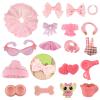 15 Pcs Miniature Pet Figure Accessories Set - Random Dress Clothes Bow Collar Food Drink for lps Shorthair Cat Collie Dachshund Cocker Spaniel Collectible Gifts view 1