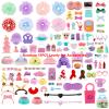 15 Pcs Miniature Pet Figure Accessories Set - Random Dress Clothes Bow Collar Food Drink for lps Shorthair Cat Collie Dachshund Cocker Spaniel Collectible Gifts view 2