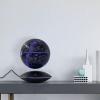 Floating Globe Lamp, 6" Magnetic Levitating Floating Globe 360 Rotating World Map Light with LED Light for Home Office Desk Decor, Creative Educational Gifts (Black, Flying Saucer Base) view 4