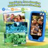 Kids Cell Phone Toy, Educational Learning Smart Phone for Toddlers Ages 3-10 with 3.97" Touch Screen, Dual Camera, 200+ STEM Games & Music - Best Birthday for Boys & Girls view 4