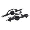 1/10 Scale RC Crawler Aluminum Axle Set Front Rear Compatible with Gelande II TF2 D110 Yota II Models(Red) view 1