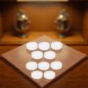 10Pcs Transparent 38.6mm Round Acrylic Coin Case Storage Box Capsule Container Storage Box, Coin Collection Supplies, Coin Trays and Coin Boxes, Forms, Recordkeeping and Money Handling (2 oz) view 3