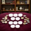 10Pcs Transparent 38.6mm Round Acrylic Coin Case Storage Box Capsule Container Storage Box, Coin Collection Supplies, Coin Trays and Coin Boxes, Forms, Recordkeeping and Money Handling (2 oz) view 4
