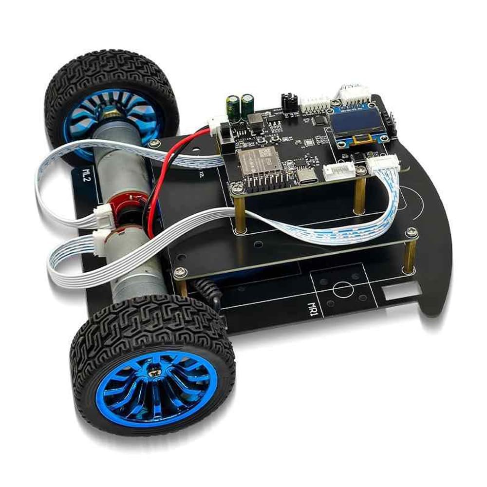 12V Robot Car ESP32 Programming Learning Board DIY Kit ESP32-WROOM Module Main Control Chip DC Gear Motor