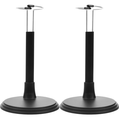Alasum 2pcs Adjustable Doll Display Stands with Detachable Wire Holder Height Expandable Support Bracket for Action Figures Model Display